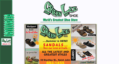 Desktop Screenshot of greenleeshoe.com